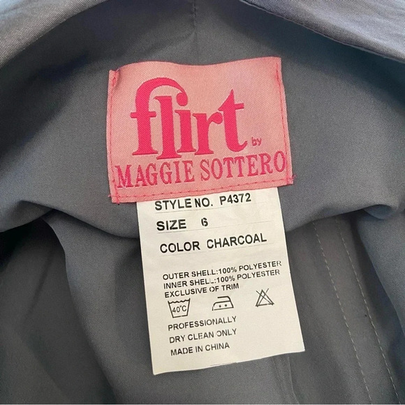 Flirt by Maggie Sotero Mermaid Taffeta Halter‎ - Picture 9 of 11